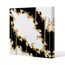 Benjamin Tate Design Baroque (Canvas Print) / 77 x 77 x 4cm in Natural - Size: 77 x 77 x 4 cm - thumbnail 1