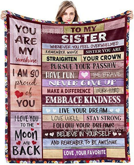 Leaper Personal Love Letter Fleece Blanket in Dark Red - Size: Double - image 1
