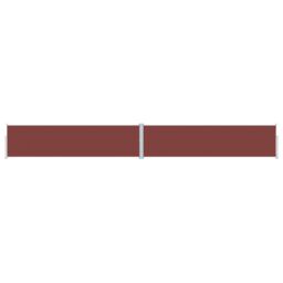 Berkfield Home Retractable Side Awning Brown 160x1200 cm - thumbnail 2