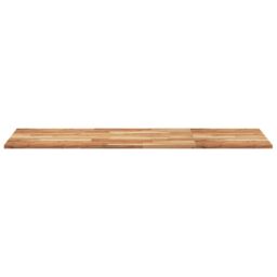 Berkfield Home Desk Top Oil Finished 120x60x2 cm Solid Wood Acacia in Brown - Size: 120 x 60 x 2 cm - thumbnail 4