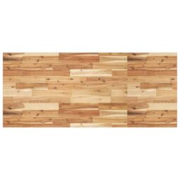 Berkfield Home Desk Top Oil Finished 120x60x2 cm Solid Wood Acacia in Brown - Size: 120 x 60 x 2 cm - thumbnail 1