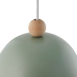 Nordlux Modern Indoor Pendant Light Green Metal E27 White Inner - Mains Powered, IP20 - thumbnail 2