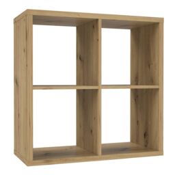 Furniture To Go Mauro 2x2 Storage Unit in Brown - thumbnail 1