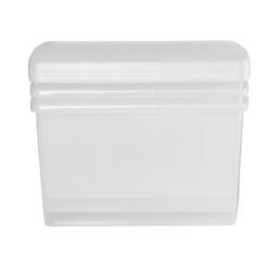 Wham Clip 3x 62L Rectangular Plastic Storage Boxes with Clip Lock Lids in Clear - thumbnail 3