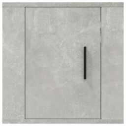 Berkfield Home Wall Mounted TV Cabinet Concrete Grey 40x34, 5x40 cm - thumbnail 5