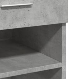 Berkfield Home Sideboard Concrete Grey 80x42.5x93 cm Engineered Wood - thumbnail 8