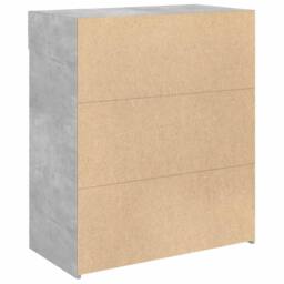 Berkfield Home Sideboard Concrete Grey 80x42.5x93 cm Engineered Wood - thumbnail 6