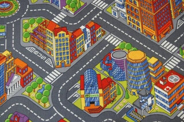 RugsX Streets Big Rug in Grey - Size: 200 cm x 450 cm - image 1