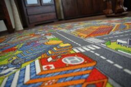 RugsX Streets Big Rug in Grey - Size: 200 cm x 450 cm - thumbnail 4
