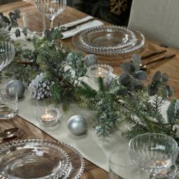 Dibor Alpine Lodge Xmas Table Decor Christmas Garland 1.5m - Size: Large - thumbnail 2