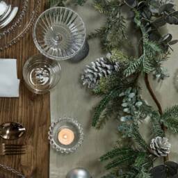Dibor Alpine Lodge Xmas Table Decor Christmas Garland 1.5m - Size: Large - thumbnail 4
