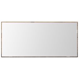 Berkfield Home Bathroom Mirror Cabinet with LED Light Old Wood 80x37 cm in Brown - thumbnail 4