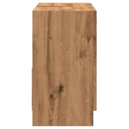 Berkfield Home Sink Cabinet Artisian Oak 63x30x54 cm Engineered Wood in Brown - Size: 63 x 30 x 54 cm - thumbnail 5