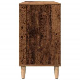 Berkfield Home Various Bathroom Cabinet Old Wood 80x33x60 cm Engineered Wood in Brown - Size: 80 x 33 x 60 cm - thumbnail 7
