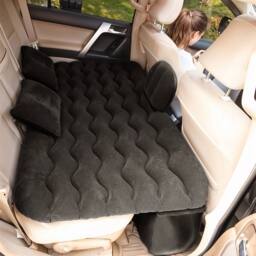 SPETLEK Black Conversion Inflatable Car Mattress Back Seat Bed - thumbnail 4