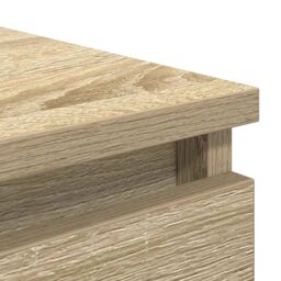 Berkfield Home Sideboard Sonoma Oak 37.5x35x76 cm Engineered Wood in Brown - thumbnail 9