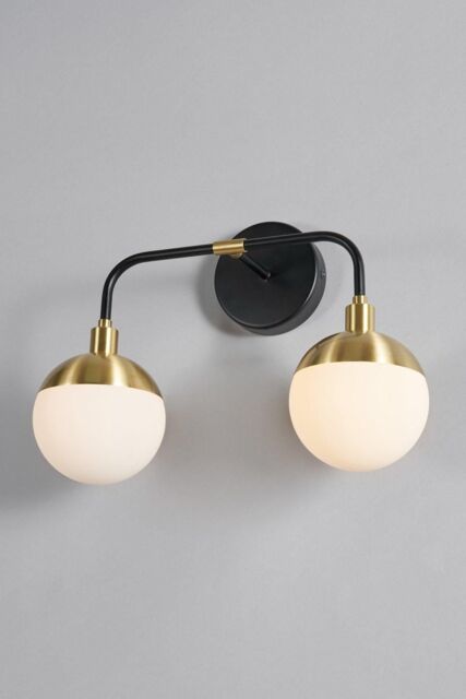 BHS Lighting Sadie Bathroom Wall Light in Metallics - image 1