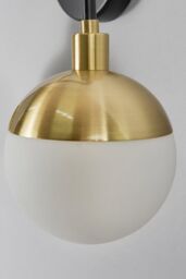 BHS Lighting Sadie Bathroom Wall Light in Metallics - thumbnail 3
