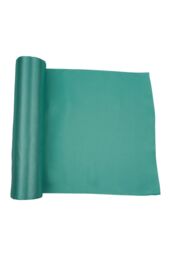 Neel Blue 20cm x 29cm Solid Satin Roll Large Fabric for Chair Sash Wedding Bouquet Décor Drapery in Dark Green - Size: 20 cm x 29 cm - thumbnail 3