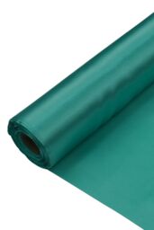 Neel Blue 20cm x 29cm Solid Satin Roll Large Fabric for Chair Sash Wedding Bouquet Décor Drapery in Dark Green - Size: 20 cm x 29 cm - thumbnail 2