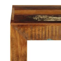 Berkfield Home Stool 40x30x40 cm Solid Reclaimed Wood in Brown - Size: 40 x 30 x 40 cm - thumbnail 5