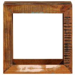 Berkfield Home Stool 40x30x40 cm Solid Reclaimed Wood in Brown - Size: 40 x 30 x 40 cm - thumbnail 2