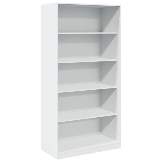 Berkfield Home Wardrobe White 100x50x200 cm Engineered Wood - Size: 100 x 50 x 200 cm - image 1