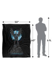 Warner Brothers Supernatural Hey Ass Butt Silky Touch Super Soft Throw Blanket in White - thumbnail 5