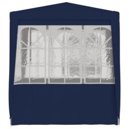 Berkfield Home Professional Party Tent with Side Walls 2.5x2.5 m Blue 90 g/m ² - thumbnail 3