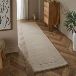 Esselle Esme Wool Runner in Cream - Size: 60 cm x 230 cm - thumbnail 5