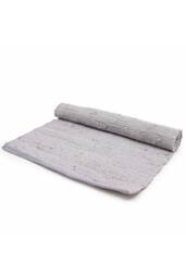 KDMD Large Grey Indian Handloom Cotton Rug - Soft, Durable & Stylish - Size: Medium - thumbnail 1