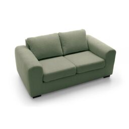 Abakus Direct Boston 3 Seater Sofa Basket Weave in Dark Green - thumbnail 5