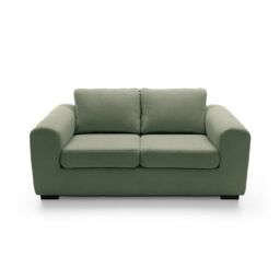 Abakus Direct Boston 3 Seater Sofa Basket Weave in Dark Green - thumbnail 6