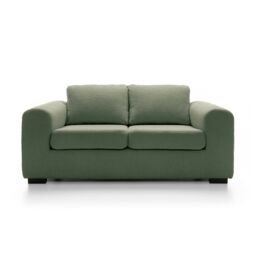 Abakus Direct Boston 3 Seater Sofa Basket Weave in Dark Green - thumbnail 2