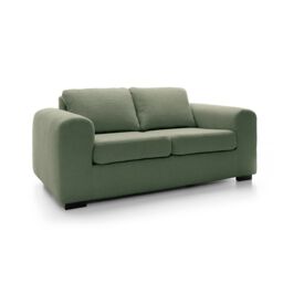 Abakus Direct Boston 3 Seater Sofa Basket Weave in Dark Green - thumbnail 3