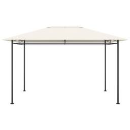 Berkfield Home Gazebo 384x281x270 cm Cream 180 g/m ² - Size: 384 x 281 x 270 cm
