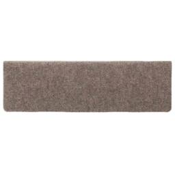 Berkfield Home Stair Mats 15 pcs Needle Punch 65x21x4 cm Cream in Taupe - Size: Medium - thumbnail 5