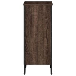 Berkfield Home Bookcase Brown Oak 50x31x74.5 cm Engineered Wood - thumbnail 5