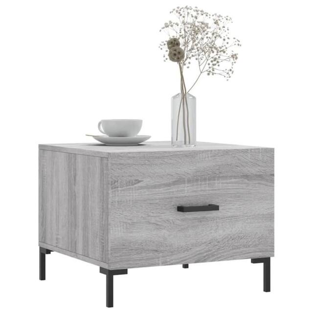 Berkfield Home Decorative Coffee Tables 2 pcs Grey Sonoma 50x50x40 cm Engineered Wood - Size: 50 x 50 x 40 cm - image 1