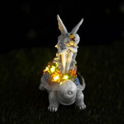 Marco Paul Solar Light Fairy Tortoise Ornament Garden LED Statue - thumbnail 2