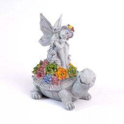 Marco Paul Solar Light Fairy Tortoise Ornament Garden LED Statue - thumbnail 5