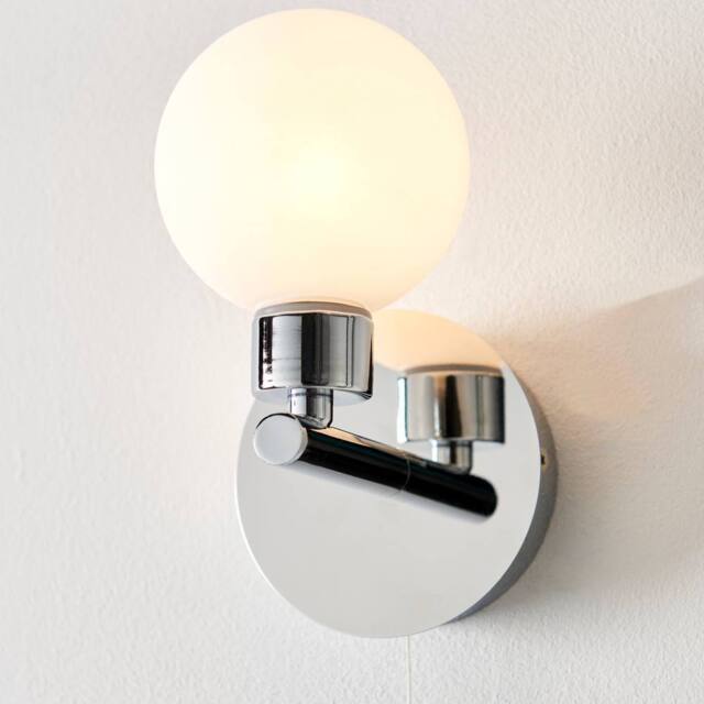 Pagazzi Tago Polished Chrome Wall Light in Silver - image 1
