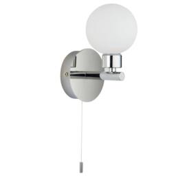 Pagazzi Tago Polished Chrome Wall Light in Silver - thumbnail 6
