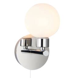Pagazzi Tago Polished Chrome Wall Light in Silver - thumbnail 7