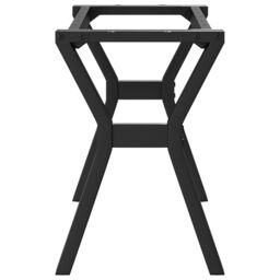 Berkfield Home Coffee Table Legs Y-Frame 90x30x43 cm Steel in Black - Size: 90 x 30 x 43 cm - thumbnail 5