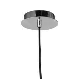Netlighting Triangle Pendant Small 1 Light E27 BeechPolished Chrome in Light Brown - thumbnail 3