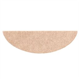 Berkfield Home Self-adhesive Stair Mats 10 pcs Brown 56x17x3 cm Needle Punch - Size: Medium - thumbnail 5