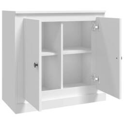 Berkfield Home Sideboard White 70x35.5x67.5 cm Engineered Wood - thumbnail 7