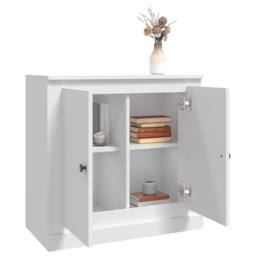 Berkfield Home Sideboard White 70x35.5x67.5 cm Engineered Wood - thumbnail 5