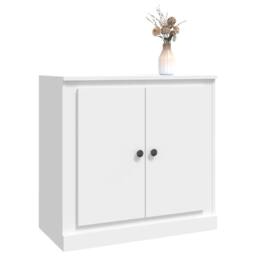 Berkfield Home Sideboard White 70x35.5x67.5 cm Engineered Wood - thumbnail 4